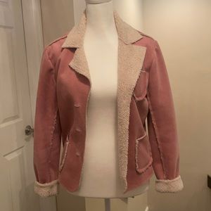 Jacket Pink and Tan